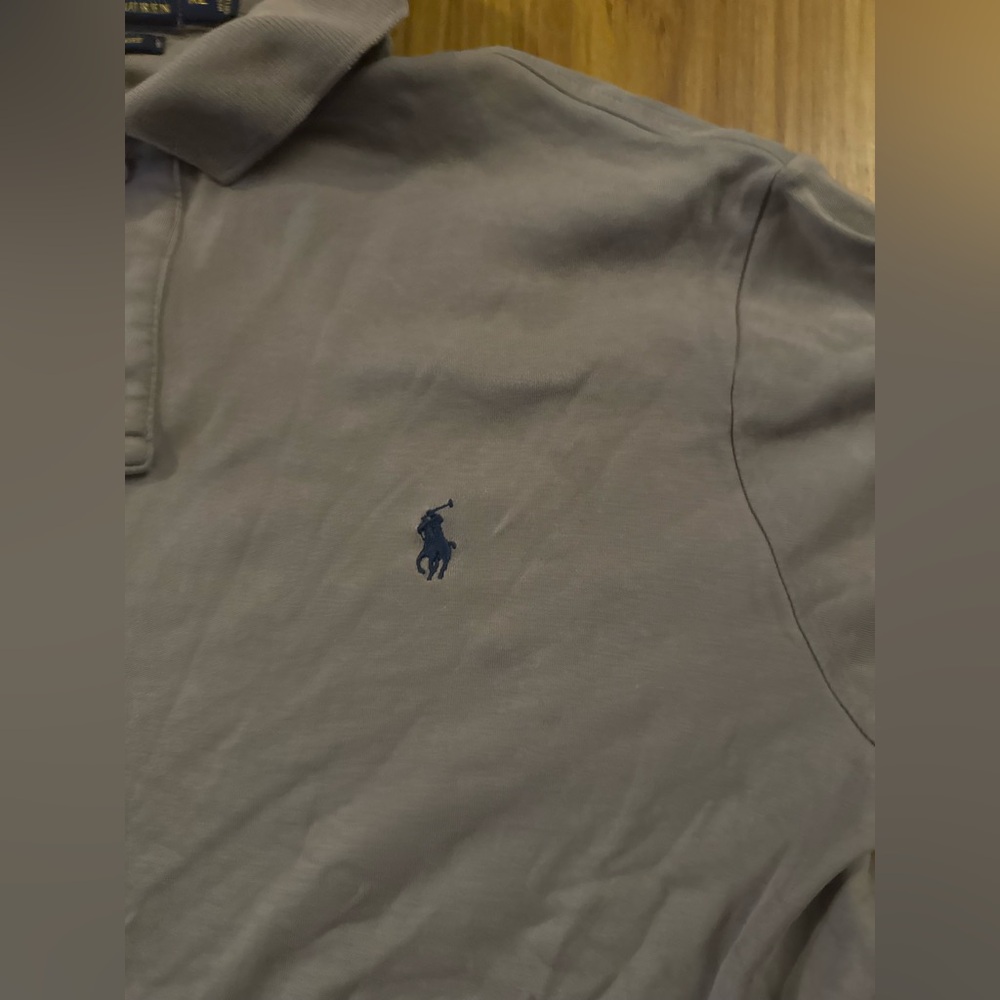 Polo by Ralph Lauren Gray Men's Shirt size XL - Picture 4 of 7